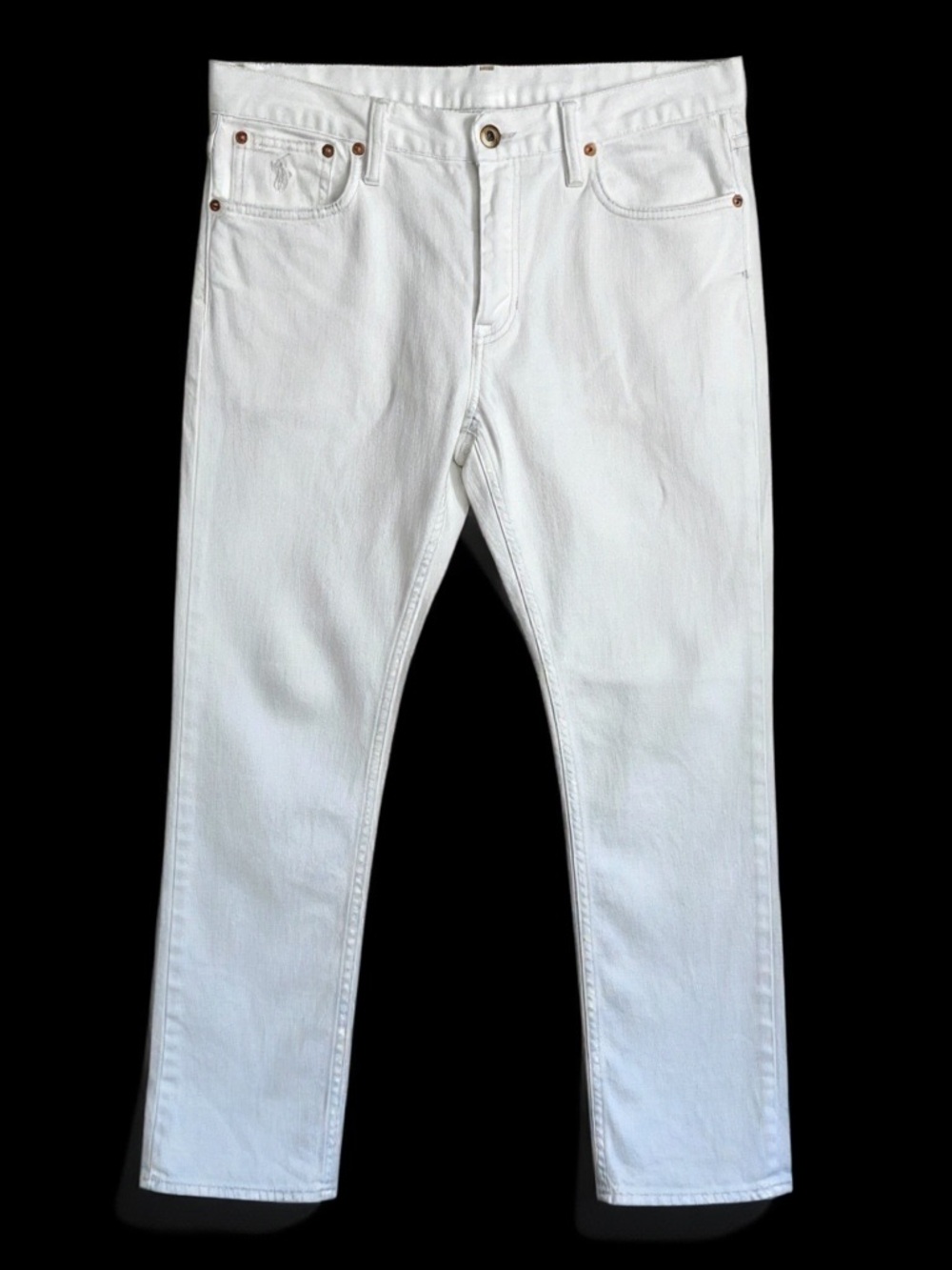 Ralph Lauren Slim Straight White Woman’s Jeans